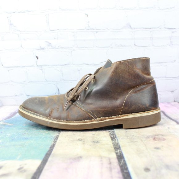 Clarks Other - CLARKS Chukka Lace Up Boots Shoes Size 10.5 M